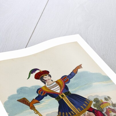 Mr. Sheridan Knowles as William Tell. England, mid-19th century by Unknown