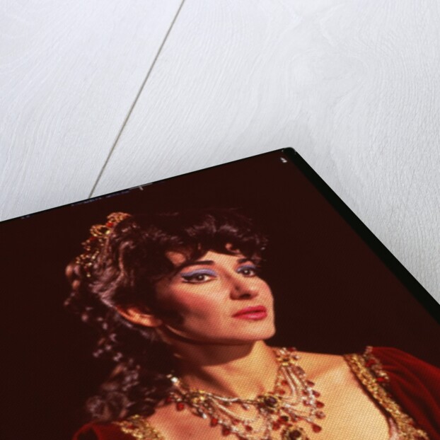 Maria Callas in PucciniÆs opera Tosca at Covent Garden by Houston Rogers