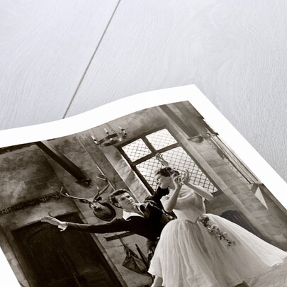 Lucette Aldous and Flemming Flindt in Adolphe Nourrit's La Sylphide at the Ballet Rambert by Houston Rogers