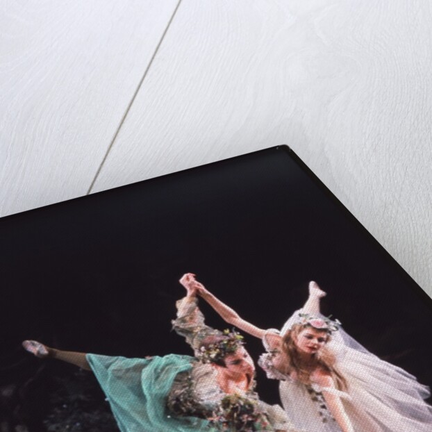 Sir Anthony Dowell and Dame Antoinette Sibley in Frederick Ashton's The Dream at The Royal Ballet by Houston Rogers