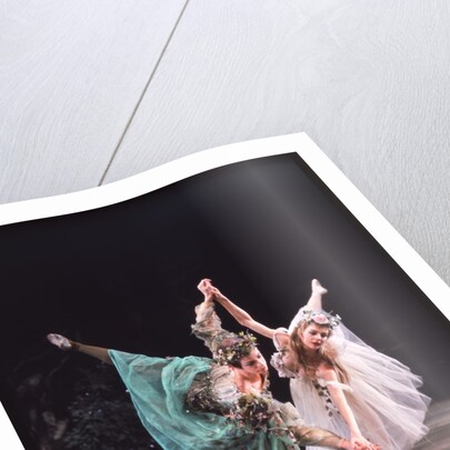 Sir Anthony Dowell and Dame Antoinette Sibley in Frederick Ashton's The Dream at The Royal Ballet by Houston Rogers