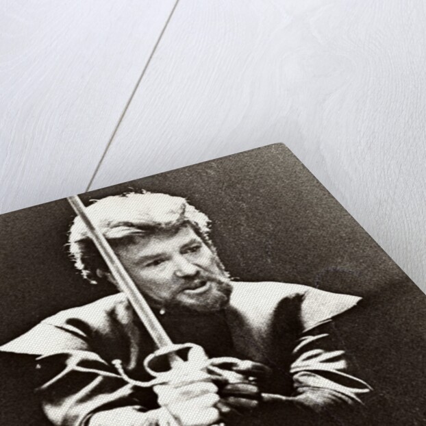 Albert Finney in William Shakespeare's Hamlet at the National Theatre by Anthony Crickmay