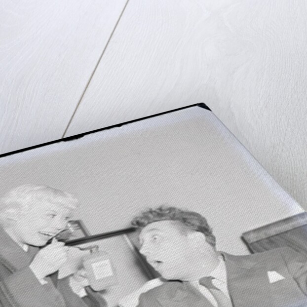 Billie Anthony and Frankie Howerd by Harry Hammond