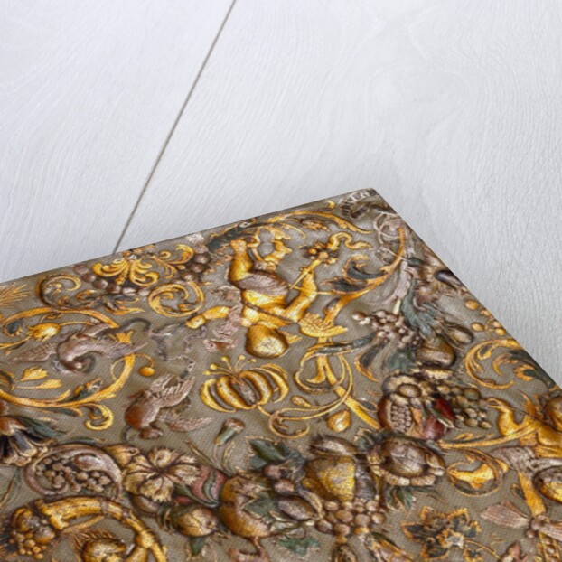 Panel, detail. Netherlands, late 17th century by Herman and Israel Elle