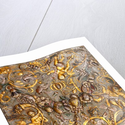 Panel, detail. Netherlands, late 17th century by Herman and Israel Elle