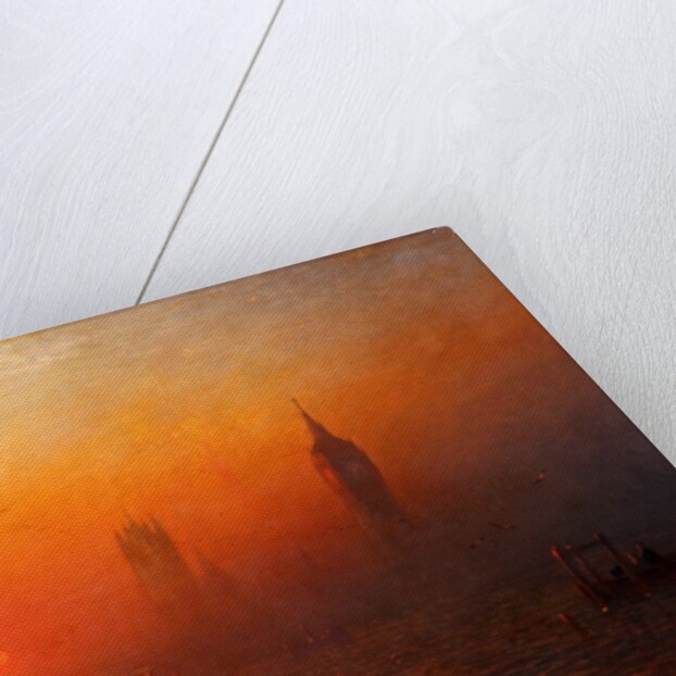 Houses of Parliament from the River by James Francis Danby