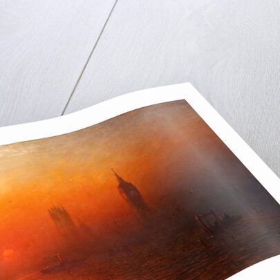 Houses of Parliament from the River by James Francis Danby