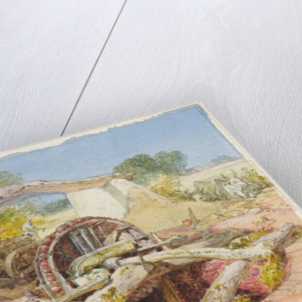 Persian Water Wheel by William Simpson