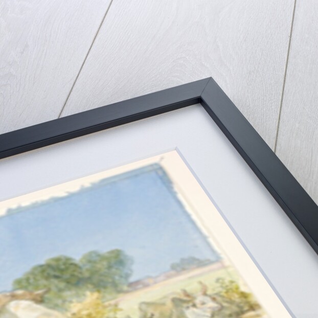 Persian Water Wheel by William Simpson