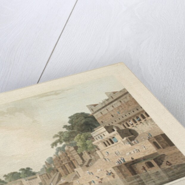 Dasashvamedh Ghat by Thomas Daniell