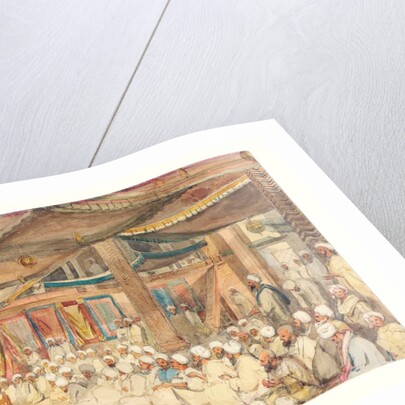 Religious ceremony at Shah Hamadan's Masjid by William Carpenter