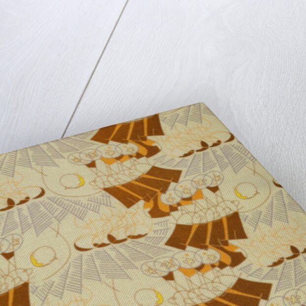 Gentlemen Prefer Blondes Dress Fabric by Ralph Barton