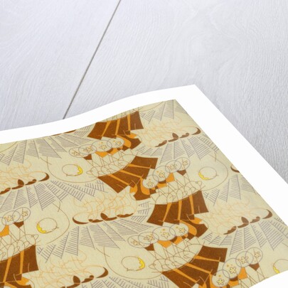 Gentlemen Prefer Blondes Dress Fabric by Ralph Barton