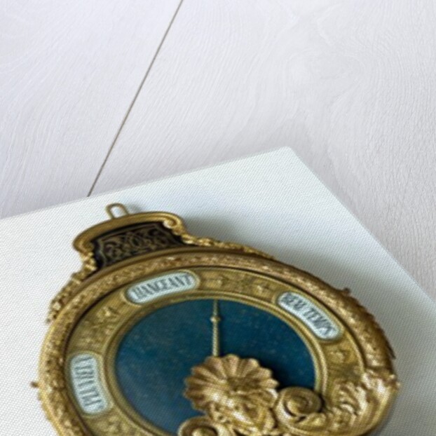 Barometer with thermometer. Paris, France, early 18th century by Unknown