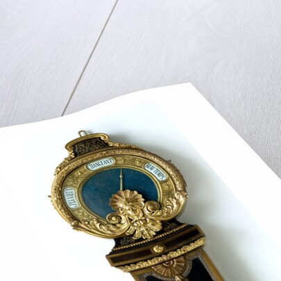 Barometer with thermometer. Paris, France, early 18th century by Unknown