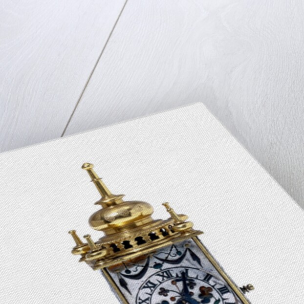 Miniature clock. Augsburg, Germany, early 18th century by Unknown