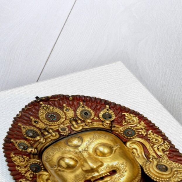 Mask of Bhairava. Tibet, late 16th century by Unknown