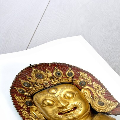 Mask of Bhairava. Tibet, late 16th century by Unknown