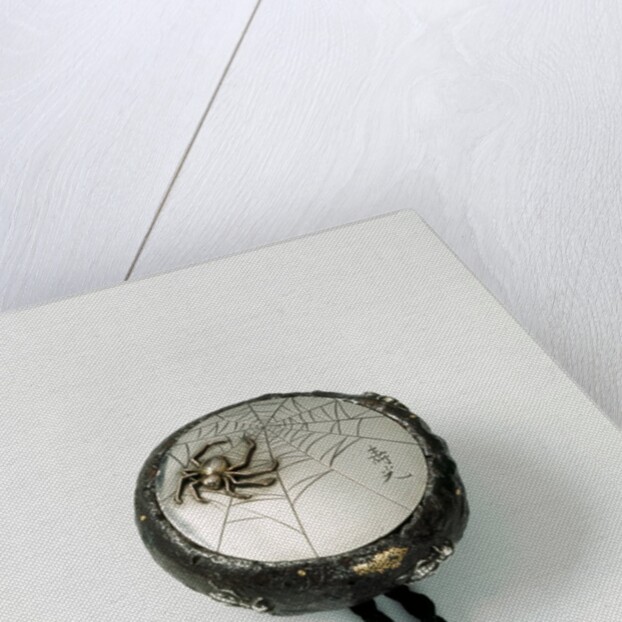 Netsuke Kagamibuta Mirror Plate by Unknown