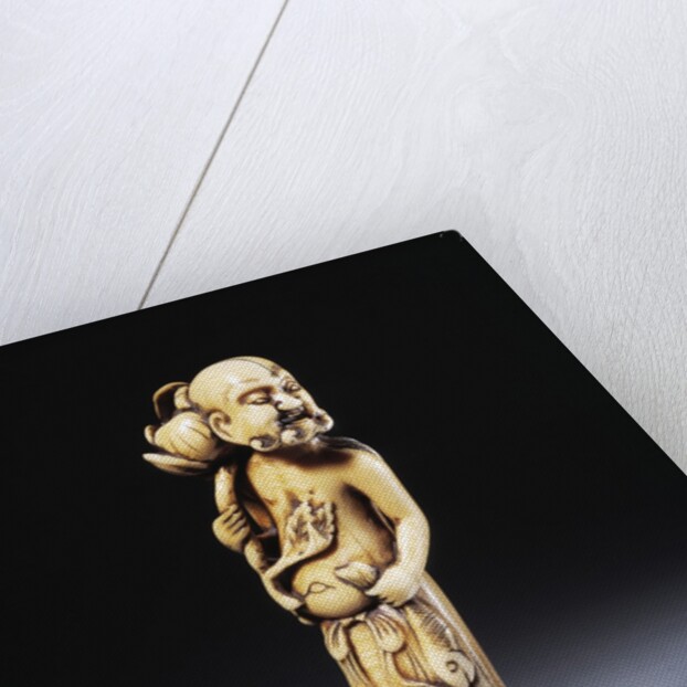 Netsuke figure of Sennin by Unknown