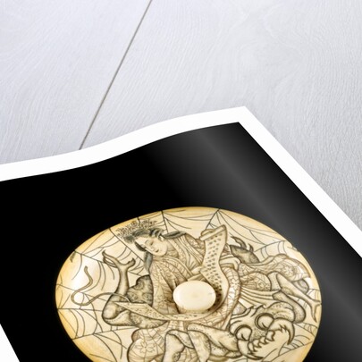 Netsuke button by Reigyoku