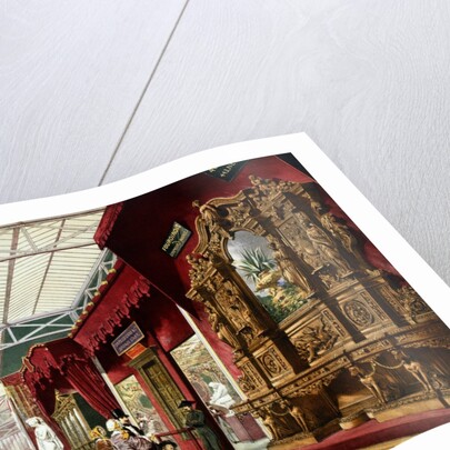 The Fourdinois Cabinet at the Great Exhibition by Dickinson Brothers