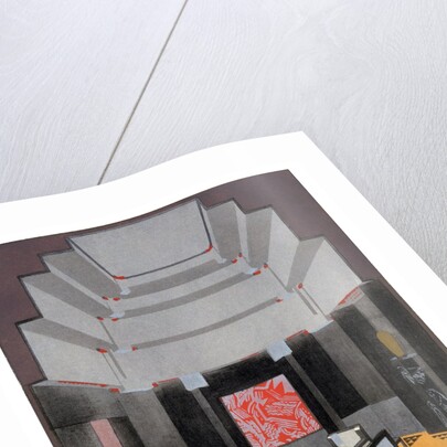 Fumoir en Laque by Jean Dunand