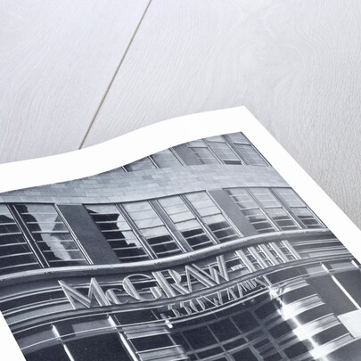 The Main Entrance of McGraw Hill Building by Anonymous