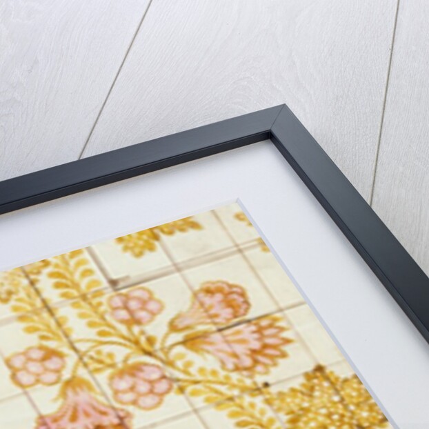 Design for a woven silk by James Leman