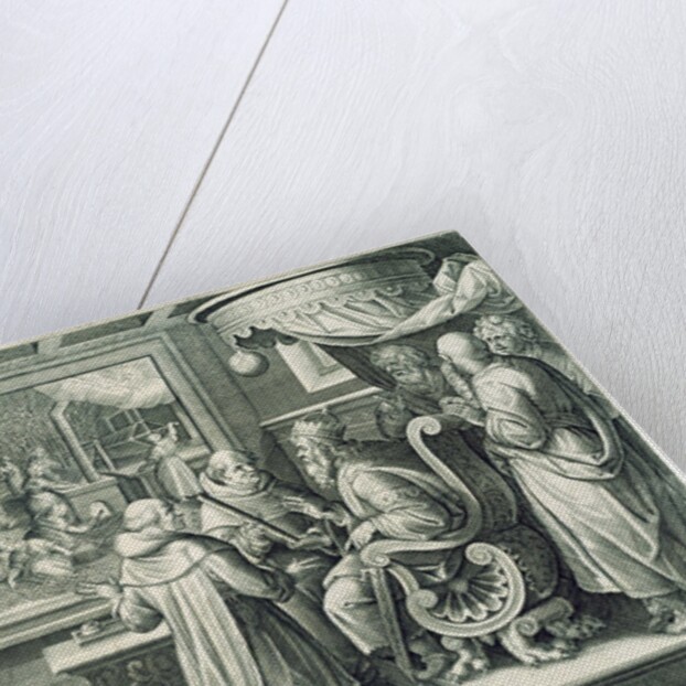 Ser, Sive Sericus Vermis by Phillipe Galle and Theodor Galle