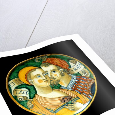Dish. Deruta, Italy, mid-16th century by Giacomo Mancini