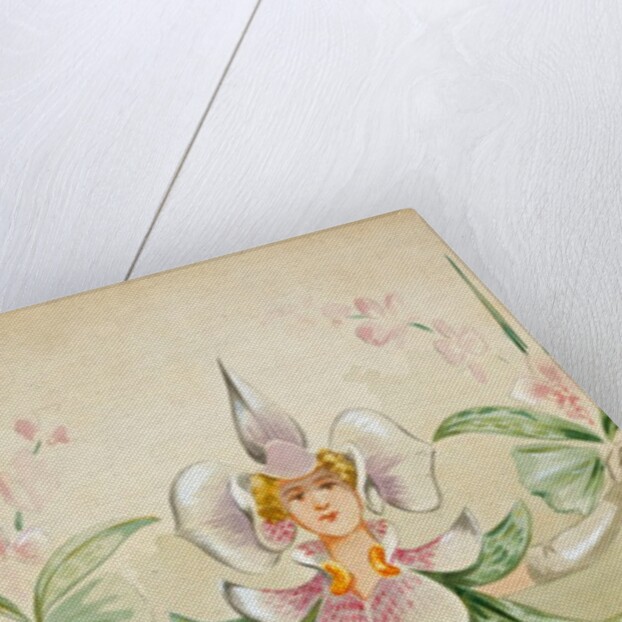 Costume design for a female Orchide by Attilio Comelli