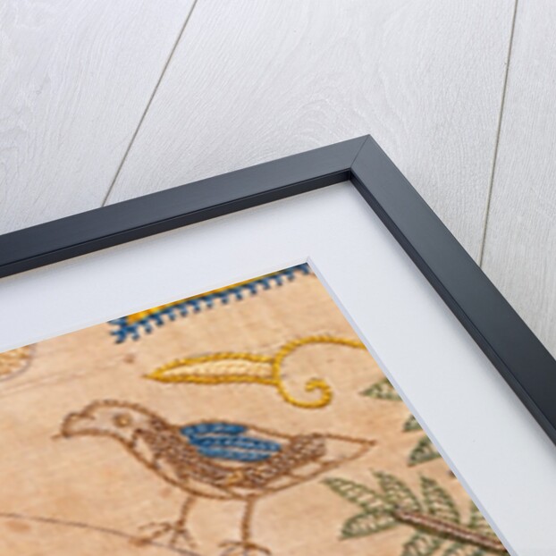 Cover, detail of a running rabbit. England, early 17th century by unknown