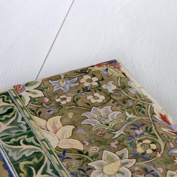 Carpet Design, detail by William Morris