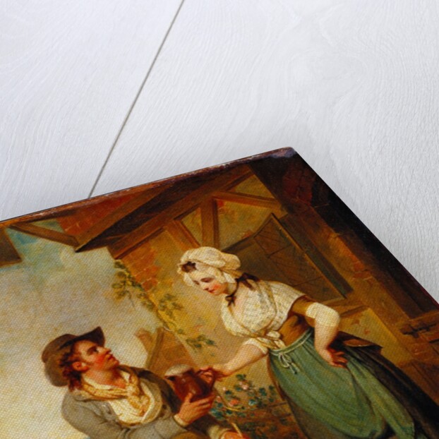 At the Inn Door by Henry Singleton