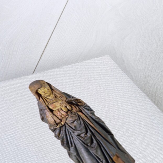 Statuette of the Virgin. Tournai, Flemish, Belgium, 15th century by Unknown