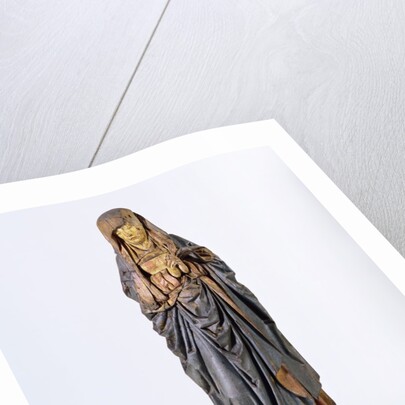Statuette of the Virgin. Tournai, Flemish, Belgium, 15th century by Unknown