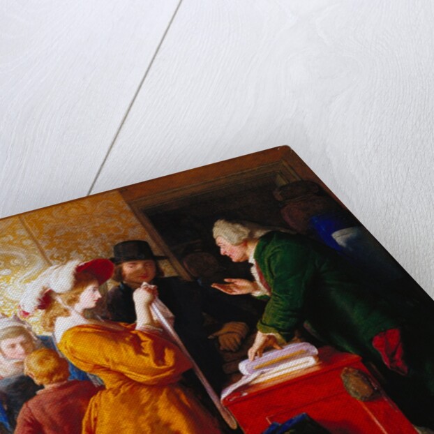 Choosing the Wedding Gown by William Mulready