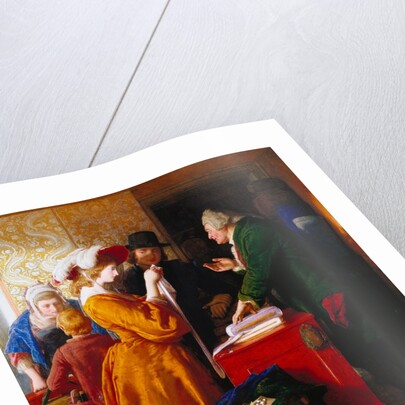 Choosing the Wedding Gown by William Mulready