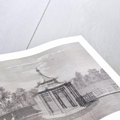 A View of the Menagerie and its Pavilion at Kew by T. Sandby