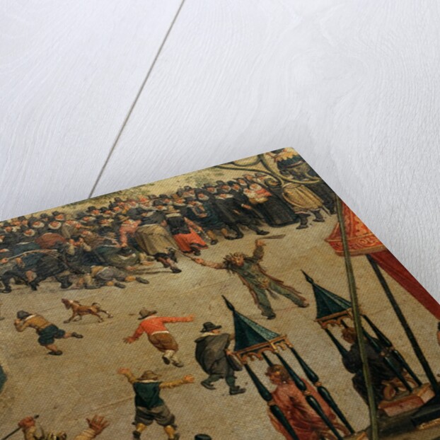 Procession of the Ommeganck at Brussels in 1615, detail by Denis Van Alsloot