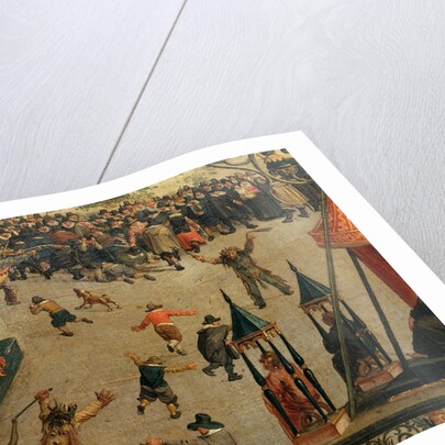 Procession of the Ommeganck at Brussels in 1615, detail by Denis Van Alsloot