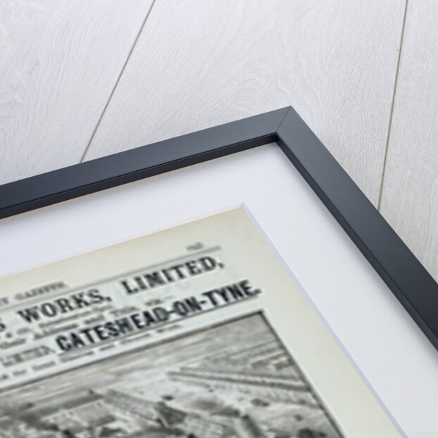 Advertisement for Sowerby's Ellison Glass Works. London, England, 1890 by Anonymous