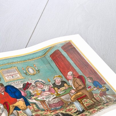 Farmer Giles and wife showing off their daughter Betty by James Gillray