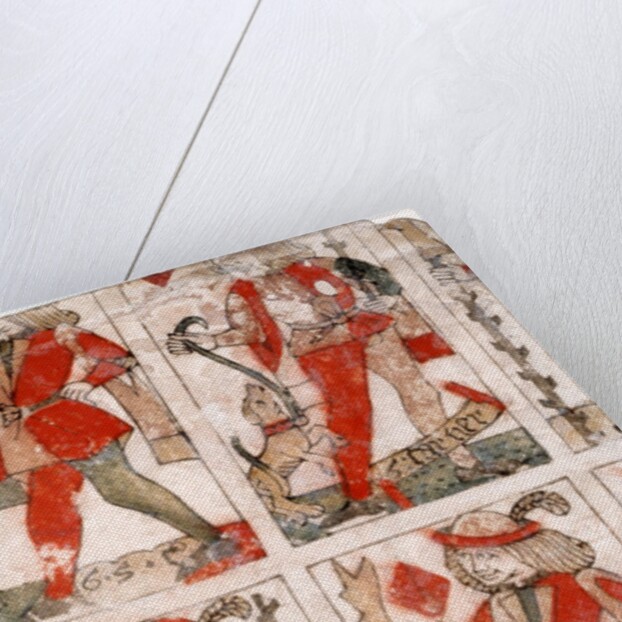 Uncut Playing Cards. France, early 16th century by Gilles Savouré