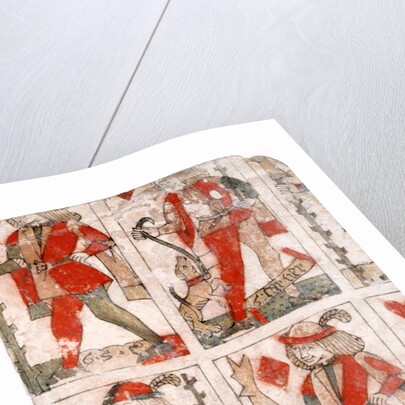 Uncut Playing Cards. France, early 16th century by Gilles Savouré