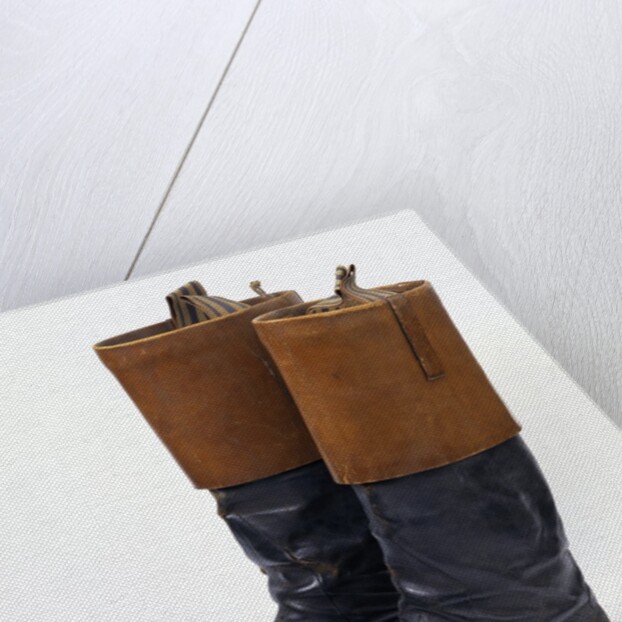 Pair of Top Boots. Great Britain, 1840s. by Unknown