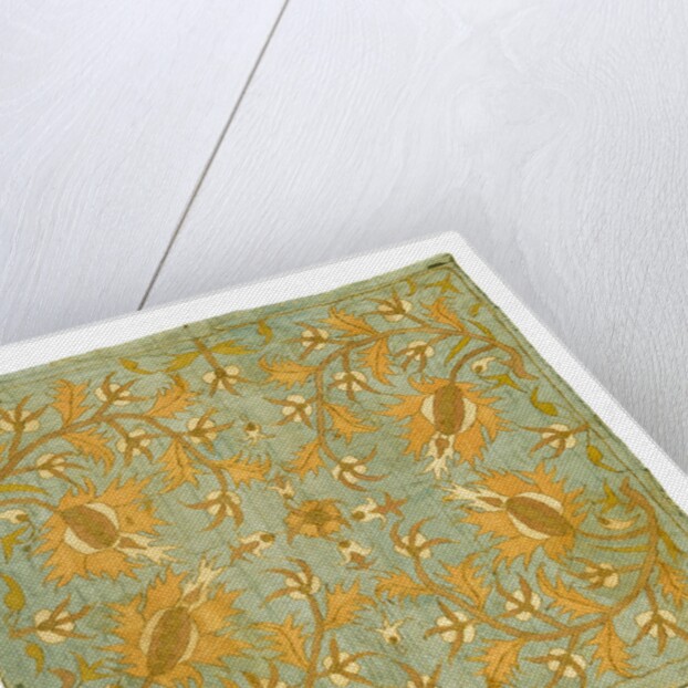 Silk embroidered cover by Unknown