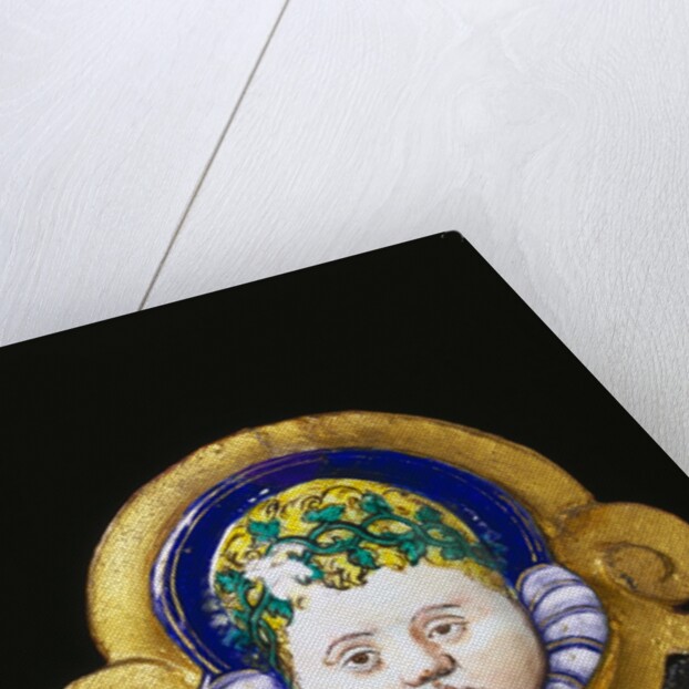 Enamel Plaque of Cardinal of Guise by Léonard Limosin