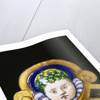 Enamel Plaque of Cardinal of Guise by Léonard Limosin